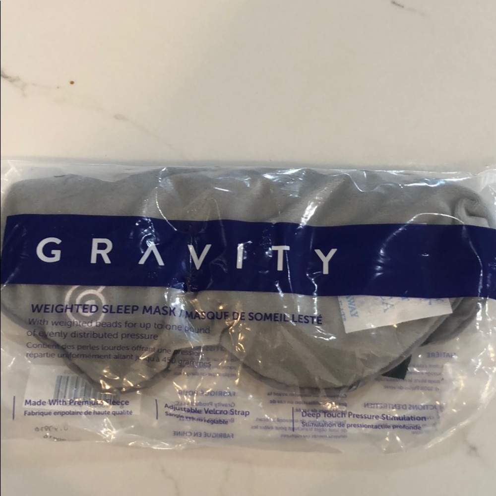 Gravity Weighted sleep mask